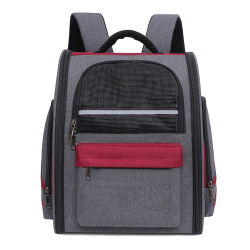 现货新款可折叠宠物背包外出便携猫包多孔透气宠物手提包批发