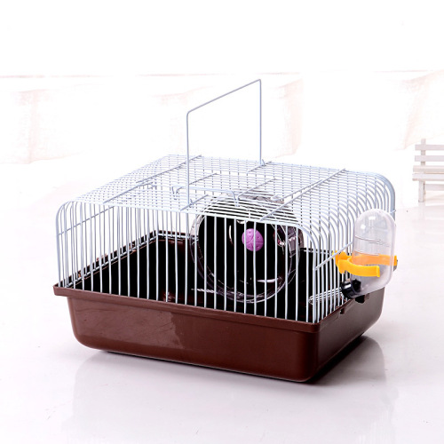 仓鼠大田园笼批发小宠物用品育婴手提专用单层铁丝笼子BE-S19