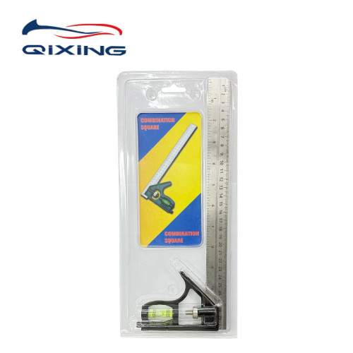 水平活动角尺不锈钢移动组合角度尺土木测量工具300MM可调式直尺