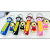 Pvc Plastic Cartoon Doll Keychain Pendant Soft Rubber Schoolbag Key Ring Ornaments Doll Gift