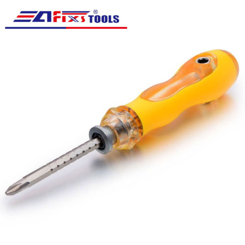 AFIXS自产自销8316亚光花生伸缩两用螺丝刀起子组套工具套装