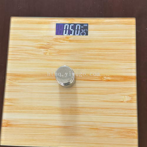 木纹款家庭人体秤体重秤精准家用