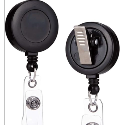 Retractable ID Name Badge Holder Reels with Swivel Alligator Clip
