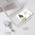 Plastic Chest ID Tag Staff Work Pass Card Cover Sleeve with Clip Badge Reel Office Employees Name Badges Holder Protector Case