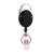 Crystal Retractable Keychain Shinny Rhinestones Badge Reel Id Lanyard Name Tag Card Holder Badge Holder Key Chain Badge