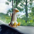 Car Accessorie Car Fragrance Gypsum Cute Anime Swing Duck Pendant Auto Rearview Mirror Ornaments Birthday Gift Auto Decoraction