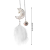 Car Dream Catcher Feather Pendants White Pink Fluffy Feather Soft Hanging Ornament Auto Home Wall Decoration Car Accessories