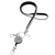 ID Card Lanyards Rhinestone Keychain Rope Anti-lost Neck Straps Phone Lanyard Badge Holder Rope Universal Hang Rope Badge Reel