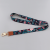 Fashion Flowers Serie Leather Buckle Lanyard Badge Id Lanyards Phone Rope Key Lanyard Neck Straps Accessories