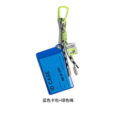 Source Wholesale New Fashion Brand Lucky Luggage Tag Card Holder Trendy Brand Bags Hanging Card Keychain Ins Mix and Match Pendant