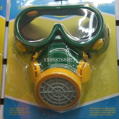 Factory Supply Single Can Anti-Poison Respirator Industrial Use Anti-Poison Respirator Spray Paint Protective Mask