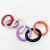Color Paint Spring Fastener Spring Coil Zinc Alloy Spring Clasp Spring Fastener Circlips Spring Coil Keychain