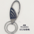 Keychain Key Chain Double Ring Chain Pinsheng High-End Pearl Color Card Pack 8727 Wholesalers over Supply