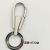 Car Key Ring Business Gift Key Ring Key Chain Zinc Alloy Double Ring High-Grade Pearl Color