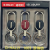 Keychain Car Key Ring High-End Hot Zinc Alloy Gift D-Hally DI Harry 1003 Pearl Gun
