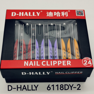 Nail Clippers Nail Clippers Foreign Trade D-Hally DI Harry Nail Scissors Manicure Tools Hot Gift 6118dy-2