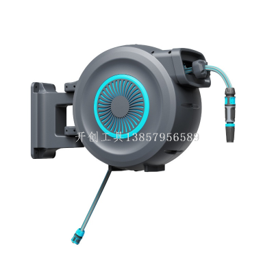 Automatic Retractable Recycling Water Pipe Frame Water Drum Garden Watering Nozzle Water Gun Storage Pipe Rack Hose Reel