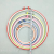 Embroidery Frame Factory in Stock Embroidery Hoops Cross Stitch Crafts Needlework Accessories Embroidery Tools Plastic Color Embroidery Hoops