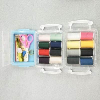 Double-Layer Portable Sewing Kit Sewing Kit Portable Sewing Kit Double-Layer Portable Sewing Kit Sewing Kit