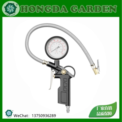 High-Precision Oil-Immersed Tire Pressure Gauge Auto Repair Shop Inflatable Gun Tire Barometer Test Tire Pressure Detector Available for Cross-Border