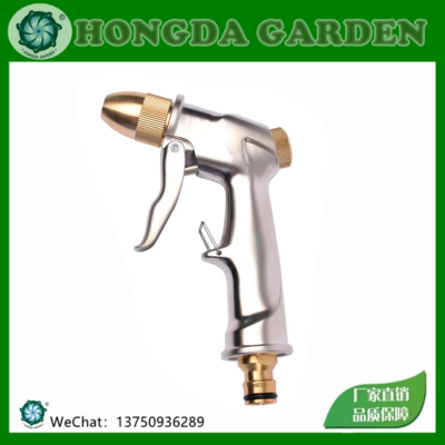 High Pressure Car Washing Gun Head Household Car Washing Gun Garden Watering Tools Pure Copper Zinc Alloy Electroplating Water Gun Head
