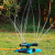 Garden Automatic Rotating Lawn Sprinkler Spray Nozzle 360 Degrees Vegetable Garden Watering Roof Cooling Sprinkler