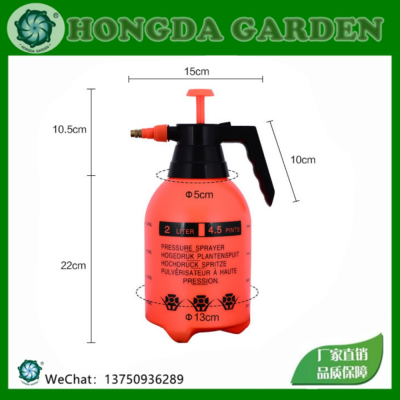 Sprinkling Can 2L Spray Pot Gardening Tools Watering Flowers Sprinkling Can Pneumatic Sprinkling Can (Logo Can Be Printed)