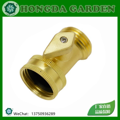 Garden Copper Single-Pass Ball Valve American Hose Used in Garden Closing Valve Garden Hose Connecting Valve with Switch
