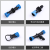 New Material 16 Drip Irrigation Zone Drip Irrigation Pipe Accessories Straight Elbow Tee Plug with Lock PE Pipe 15126