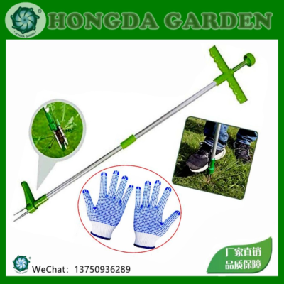 Garden Tools New Weeding Machine Gloves Double-Section Split Weed Remover Weeding Tool 15126
