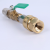 High Pressure Atomization Ball Valve Copper Core 1/4 Ball Valve Double Internal Thread with Valve Connection Automatic Spray System Ball Valve 15126