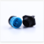 Blue Full round Spring Spray Nozzle Dripper Scattering Adjustable Closing 360 Degrees Potted Fruit Tree Drip Irrigation 15126