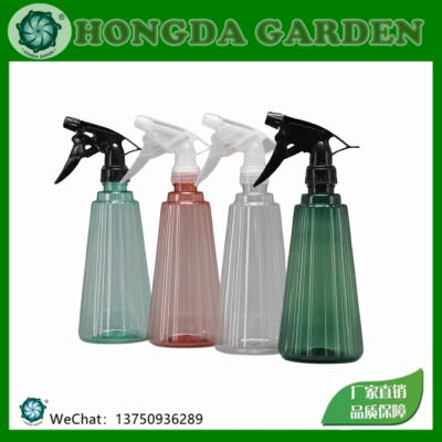 500 Ml Small Spray Bottle Gardening Watering Sprayer Flower Shop Watering Can Disinfection Candy Color Watering Pot 15126