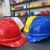 Safety Helmet ABS Construction Site Safety Helmet V-Shaped Helmet Four Seasons Universal Breathable Labor Protection Cap