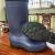 Rain Boots Labor Protection Site PVC Rain Boots Men's High Non-Slip Wear-Resistant Rubber Shoes Rain Boots Thickened Beef Tendon Mid-Calf Rain Boots