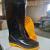 Knee-High Rain Boots Men's PVC Fleece-lined Tendon Bottom Rain Shoes Wholesale Men's Labor Protection Waterproof Non-Slip Mid-Calf Rain Boots Rain Boots