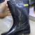 Rain Boots Labor Protection Site PVC Rain Boots Men's Mid-Calf Non-Slip Wear-Resistant Rubber Shoes Thick Beef Tendon Knee-High Rain Boots Rain Boots