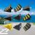 Rubber Retainer Car Road Spike Barrier Non-Slip Triangle Wood Wheel Portable Tire Locator Car Stopper