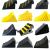 Portable Rubber Retainer Slope Non-Slip Triangle Wood Car Stopper Wheel Road Spike Barrier Parking Locator Portable