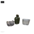 Sports Outdoor Supplies Mountain Camping Cookware American Kettle Three-Piece Military Fan Camouflage Tactics Kettle