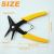 2 in 1 circlip plier 4-way type Circlip pliers multi-function inside and outside Circlip pliers hand tools