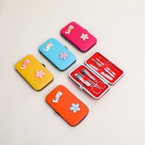 可定制修甲套装创意卡通指甲剪7件套宿舍家用专业去死皮美甲工具