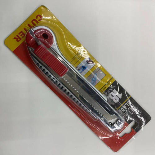 18MM大号锋利美工刀内置5刀片裁纸刀工业快递办公美工刀