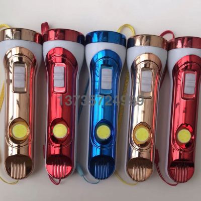 018 Cob Lamp 14500 Lithium Battery Charging Torch