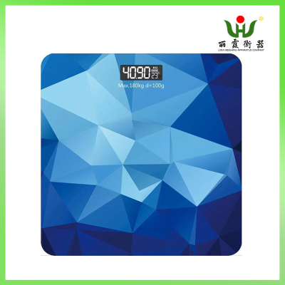 High Precision Weighing Electronic Scale Tempered Glass Square Weighing Scale Weighing Electronic Scale Rechargeable