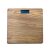Wood Grain Digital Weight Scale Square Glass Electronic Scale High Precision Weighing Elderly Kids Home Body Scale