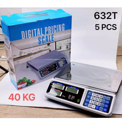 Pricing Scale Small Portable Platform Scale Weighing 40kg Foreign Trade Vegetable and Fruit Scale Electronic Scale