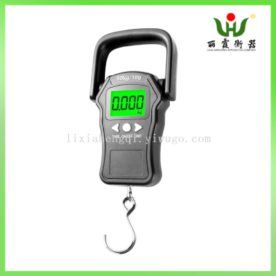 Portable Electronic Scale Widened Telescopic Handle Express Scale Weighing Bag Luggage Scale with 1M Tape Measure