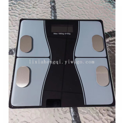 Foreign Trade High-End Smart Body Scale Household Body Fat Testing Health Scale Bathroom Weight Scale 180kg