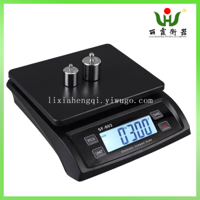 Sf802 Electronic Scale Household Small Gram Measuring Scale High Precision Weighing Gram 30kg Platform Scale